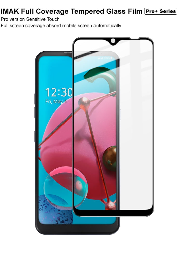 For LG K51 IMAK Pro+ Series Full Screen Tempered Glass Film