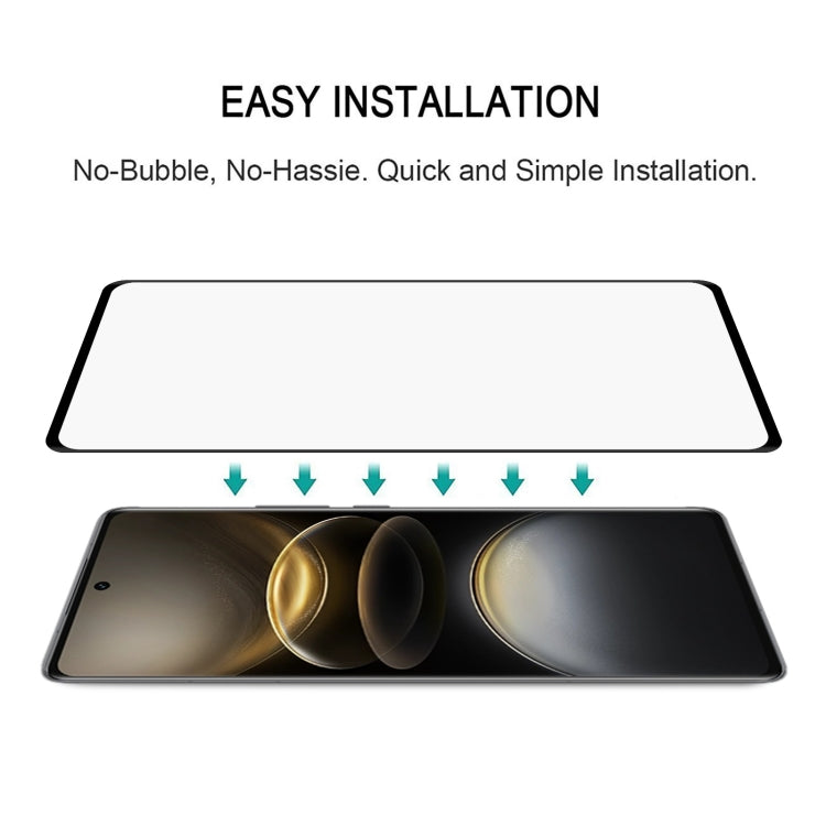 For vivo X100 Ultra / X100s Pro 25pcs 3D Curved Edge Glue Full Screen Tempered Glass Film