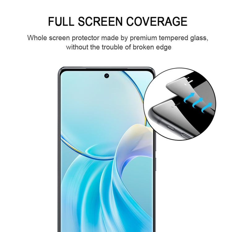For vivo Y200 Pro 25pcs 3D Curved Edge Glue Full Screen Tempered Glass Film