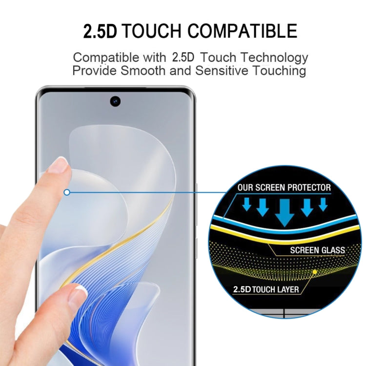 For vivo S19 Pro / V40 25pcs 3D Curved Edge Glue Full Screen Tempered Glass Film