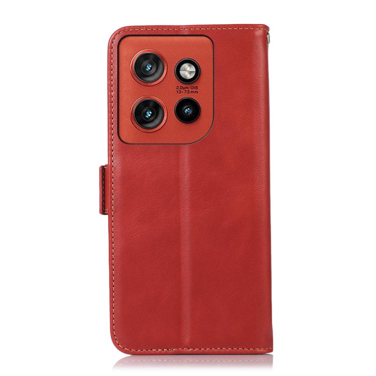 For Motorola Edge 60 Neo 5G Magnetic Crazy Horse Texture Genuine Leather RFID Phone Case