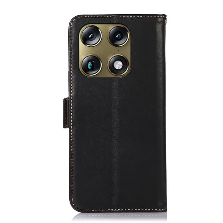 For Motorola Moto X70 Air Pro 5G Magnetic Crazy Horse Texture Genuine Leather RFID Phone Case