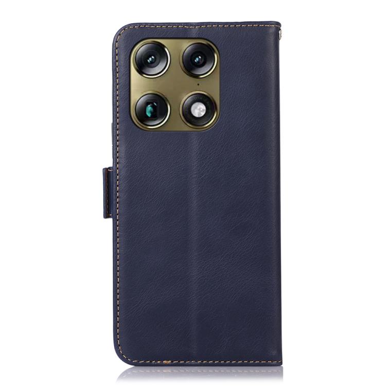 For Motorola Moto X70 Air Pro 5G Magnetic Crazy Horse Texture Genuine Leather RFID Phone Case