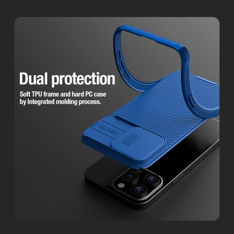 For iPhone 15 Pro NILLKIN CamShield Pro PC Phone Case