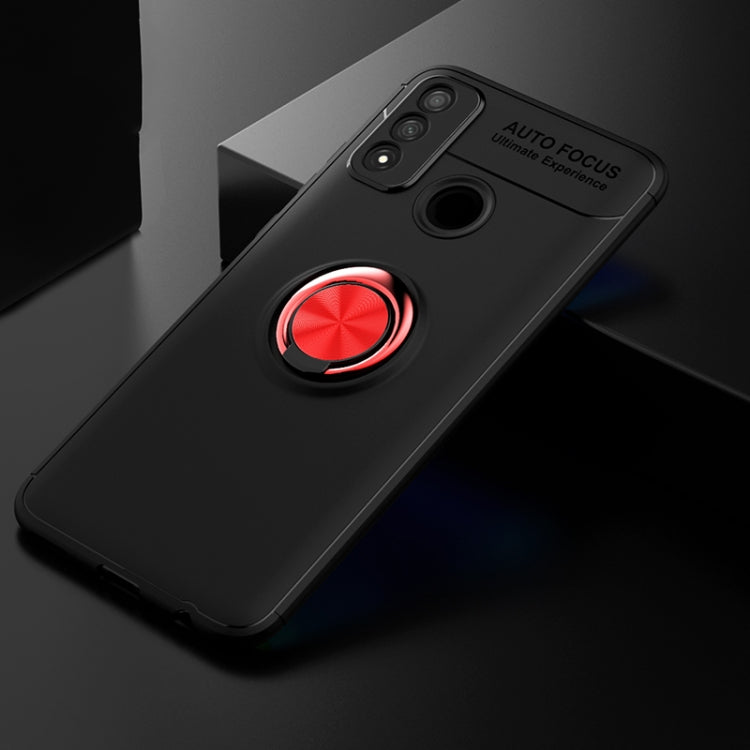 For Huawei P Smart (2020) Lenuo Shockproof TPU Protective Case with Invisible Holder