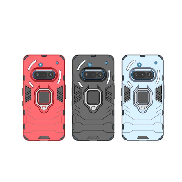 For Nothing Phone 3a Shockproof PC + TPU Holder Phone Case