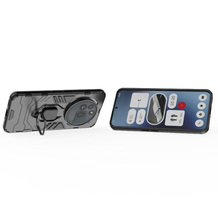 For Nothing Phone 3a Pro Shockproof PC + TPU Holder Phone Case