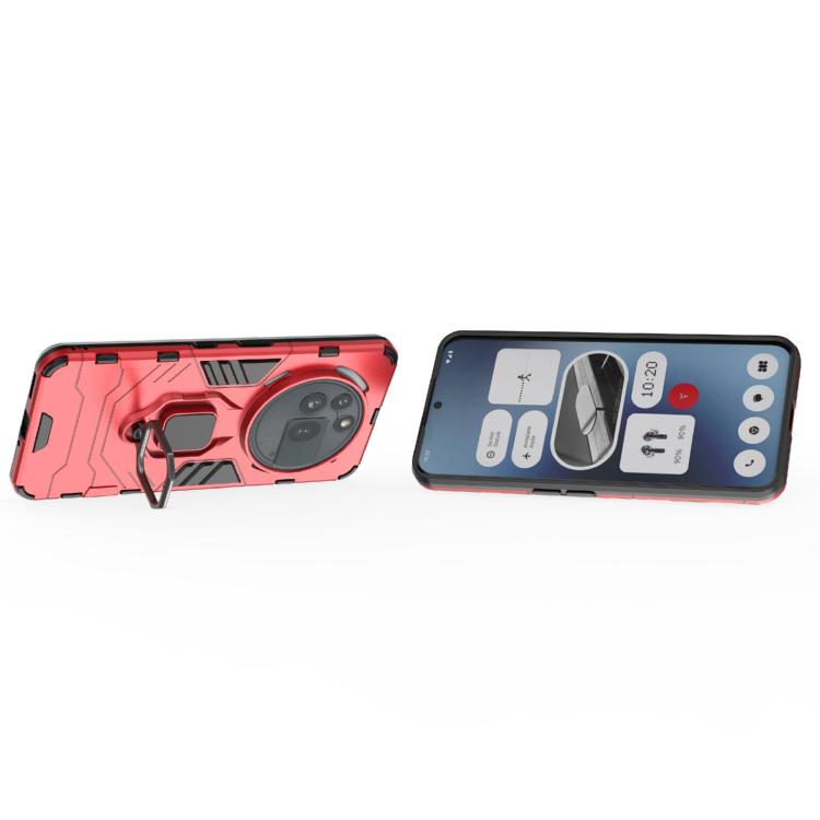 For Nothing Phone 3a Pro Shockproof PC + TPU Holder Phone Case