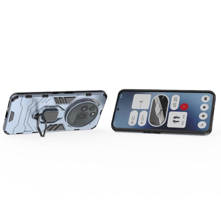 For Nothing Phone 3a Pro Shockproof PC + TPU Holder Phone Case