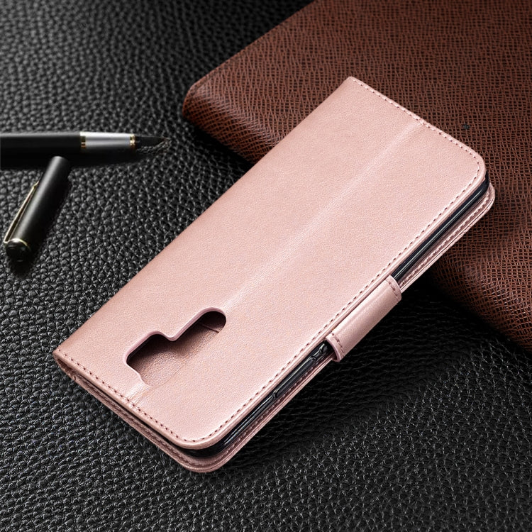 For Xiaomi Redmi 9 Two Butterflies Embossing Pattern Horizontal Flip Leather Case with Holder & Card Slot & Wallet & Lanyard