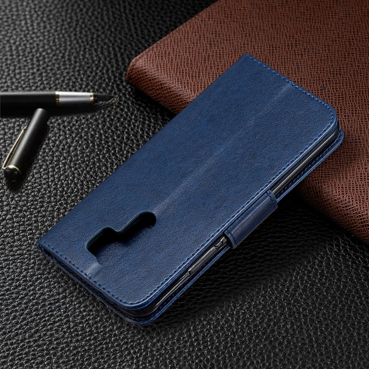 For Xiaomi Redmi 9 Two Butterflies Embossing Pattern Horizontal Flip Leather Case with Holder & Card Slot & Wallet & Lanyard