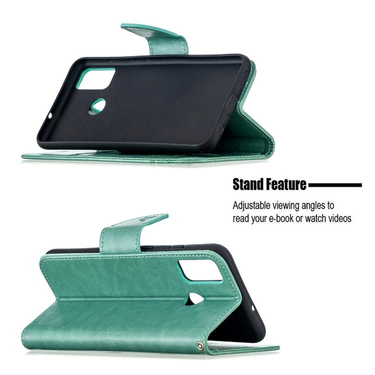 For Huawei Honor 9X Lite Two Butterflies Embossing Pattern Horizontal Flip Leather Case with Holder & Card Slot & Wallet & Lanyard