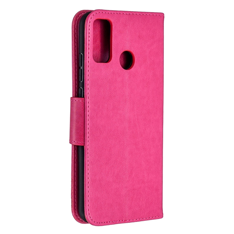 For Huawei Honor 9X Lite Two Butterflies Embossing Pattern Horizontal Flip Leather Case with Holder & Card Slot & Wallet & Lanyard