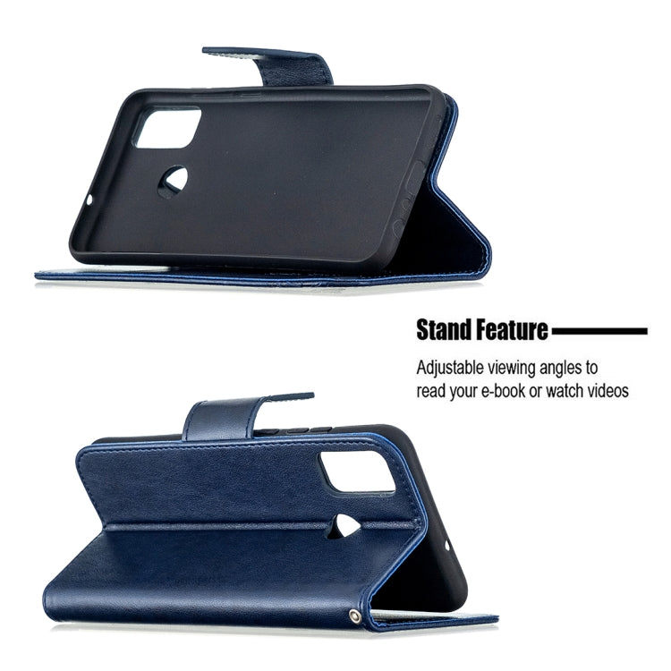 For Huawei Honor 9X Lite Two Butterflies Embossing Pattern Horizontal Flip Leather Case with Holder & Card Slot & Wallet & Lanyard