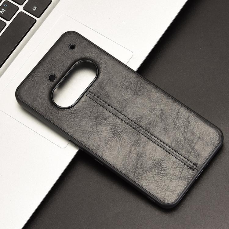 For Nothing Phone 3a Cow Pattern Sewing Back Cover Phone Case