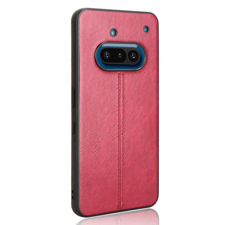For Nothing Phone 3a Cow Pattern Sewing Back Cover Phone Case