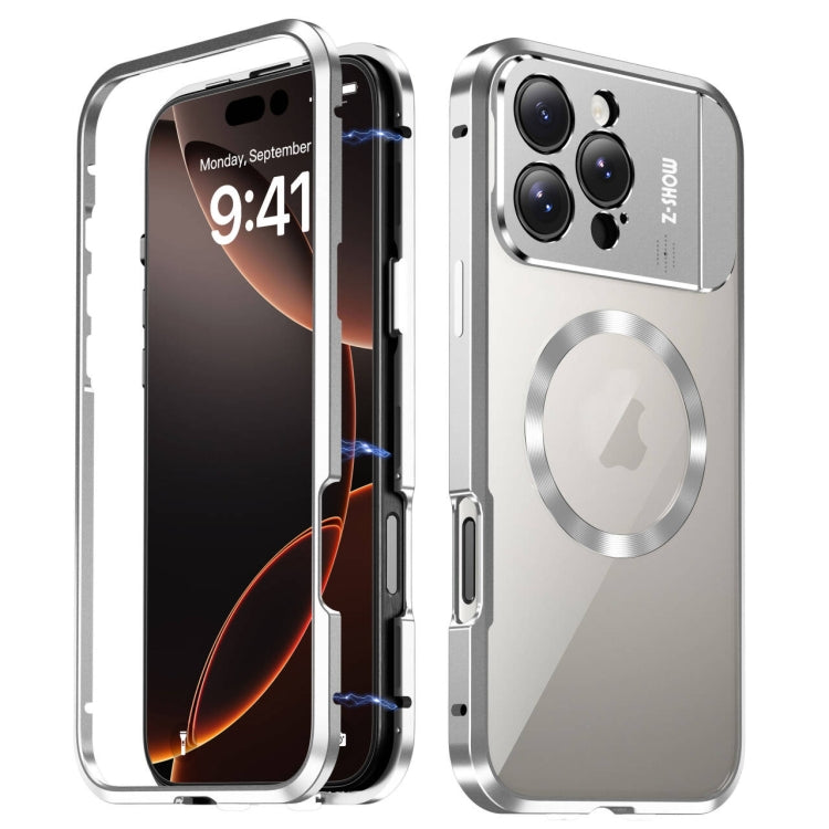 For iPhone 16 Pro Max Aromatherapy Holder Single-sided MagSafe Magnetic Phone Case