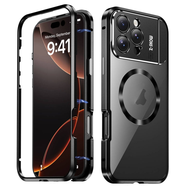 For iPhone 16 Pro Max Aromatherapy Holder Single-sided MagSafe Magnetic Phone Case