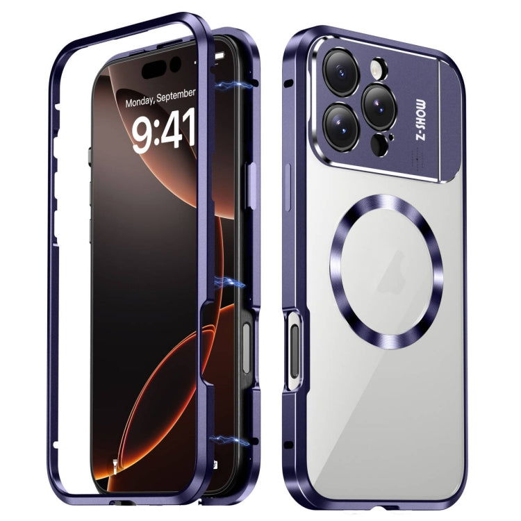 For iPhone 16 Pro Max Aromatherapy Holder Single-sided MagSafe Magnetic Phone Case
