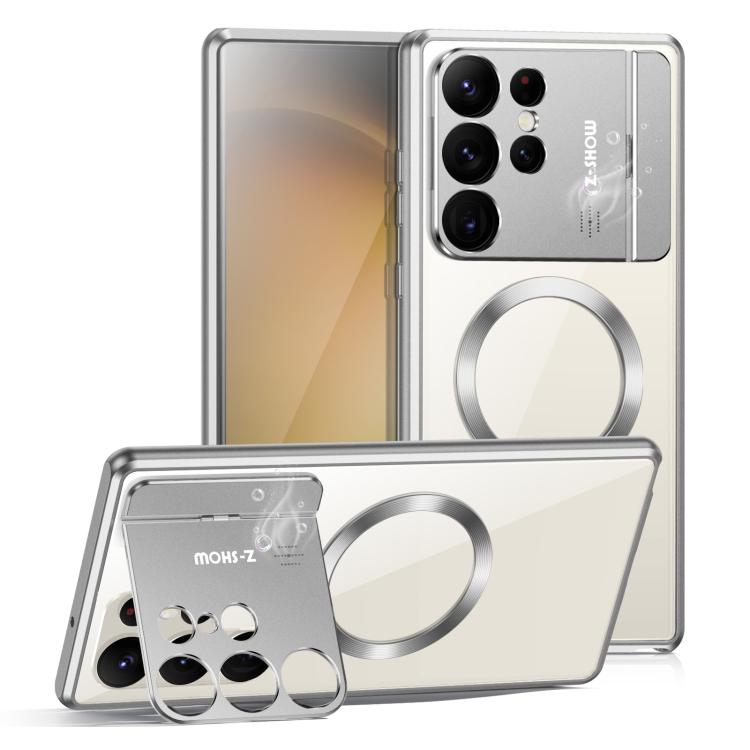 For Samsung Galaxy S25 Ultra 5G Aromatherapy Holder Single-sided MagSafe Magnetic Phone Case