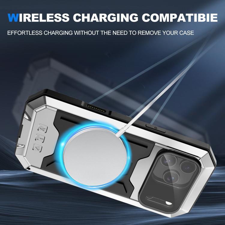 For iPhone 17 Pro Max R-JUST Sliding Camera IP54 Life Waterproof Holder Phone Case