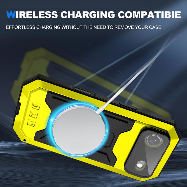 For iPhone Air R-JUST Sliding Camera IP54 Life Waterproof Holder Phone Case