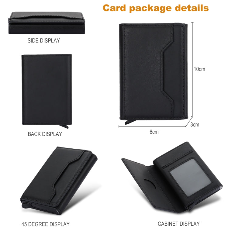 Anti Theft Brush Card Bag, Size:10x6x3cm