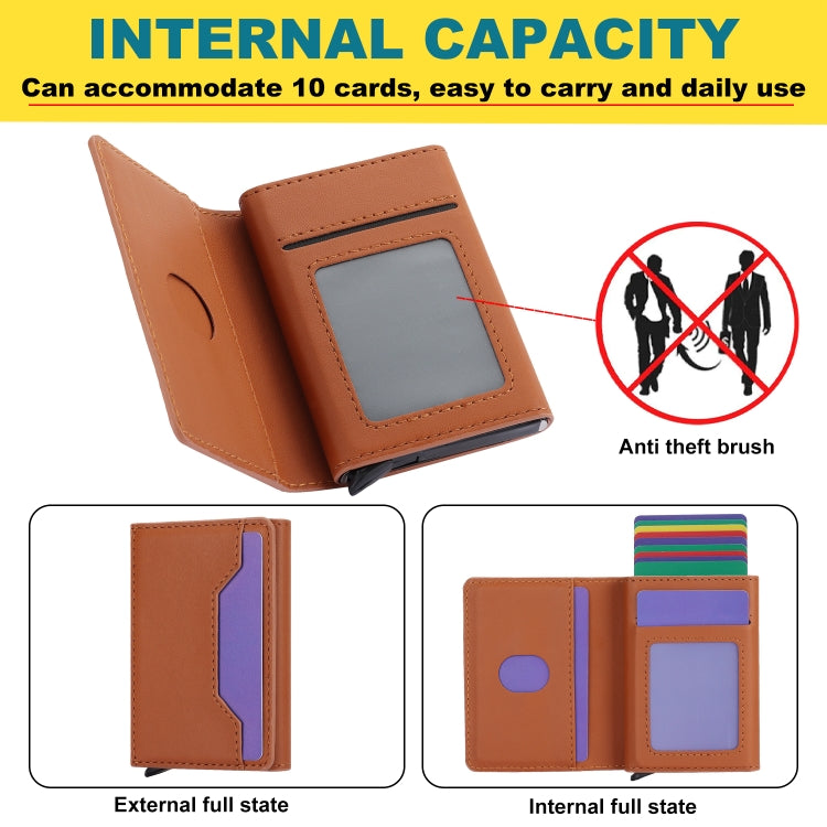 Anti Theft Brush Card Bag, Size:10x6x3cm