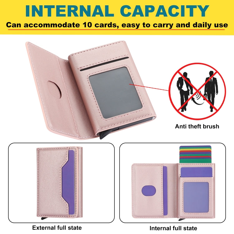 Anti Theft Brush Card Bag, Size:10x6x3cm