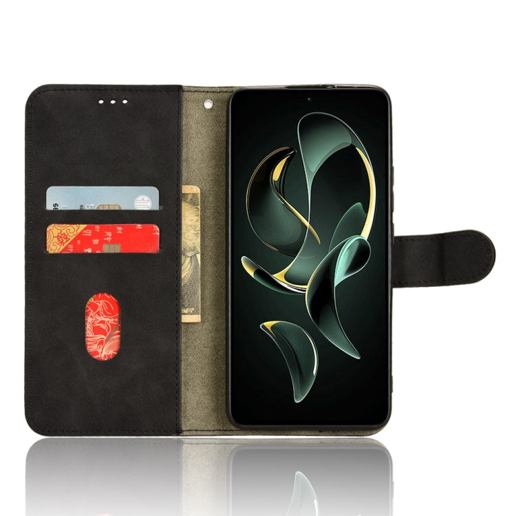 For Xiaomi Redmi K60 Ultra Skin Feel Magnetic Flip Leather Phone Case