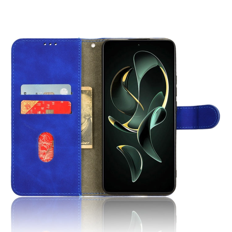 For Xiaomi Redmi K60 Ultra Skin Feel Magnetic Flip Leather Phone Case