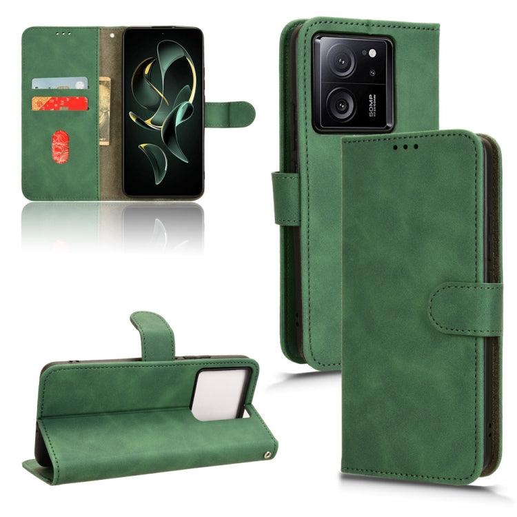 For Xiaomi Redmi K60 Ultra Skin Feel Magnetic Flip Leather Phone Case
