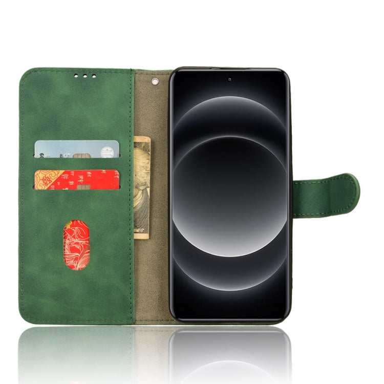 For Xiaomi 14 Ultra Skin Feel Magnetic Flip Leather Phone Case