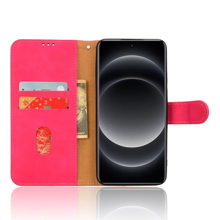 For Xiaomi 14 Ultra Skin Feel Magnetic Flip Leather Phone Case
