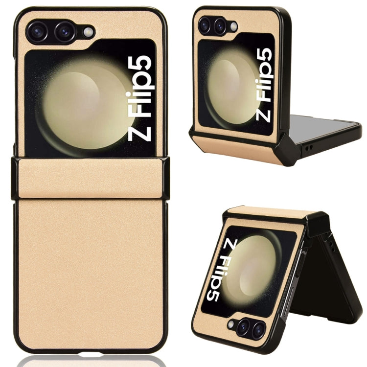 For Samsung Galaxy Z Flip5 Sandskin Texture Phone Case