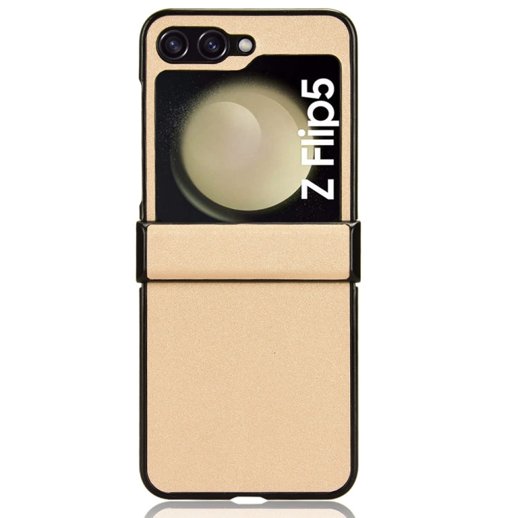 For Samsung Galaxy Z Flip5 Sandskin Texture Phone Case