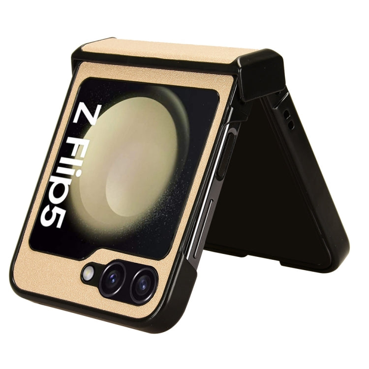 For Samsung Galaxy Z Flip5 Sandskin Texture Phone Case