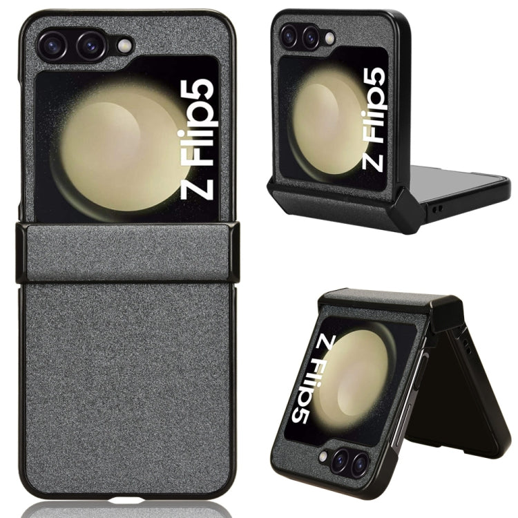 For Samsung Galaxy Z Flip5 Sandskin Texture Phone Case