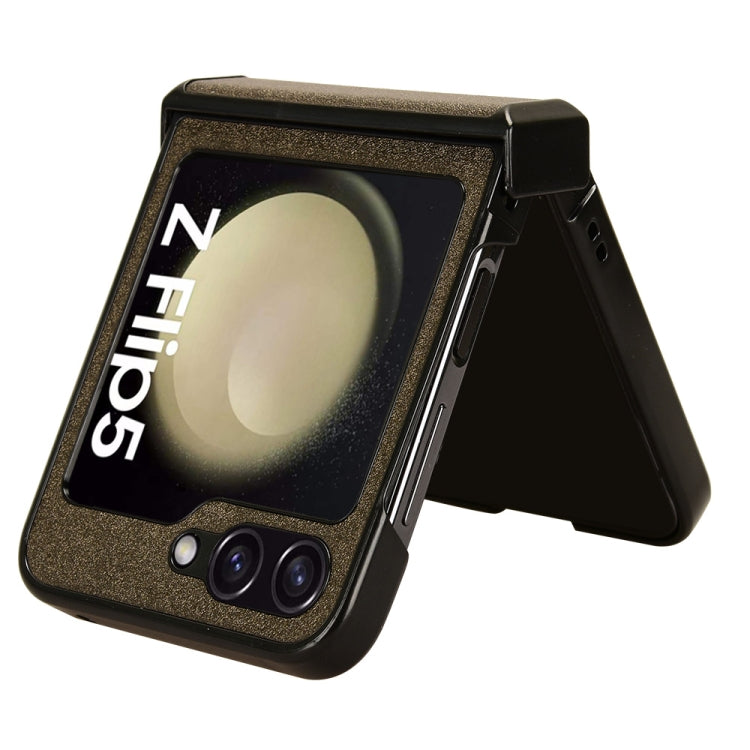 For Samsung Galaxy Z Flip5 Sandskin Texture Phone Case