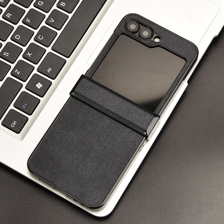 For Samsung Galaxy Z Flip6 / Flip7 FE Sandskin Texture Phone Case