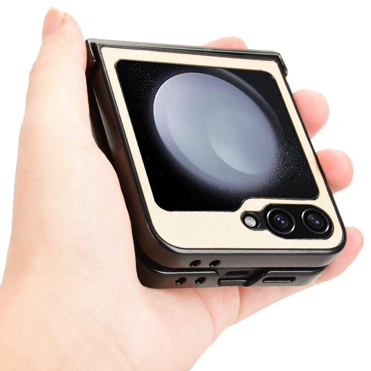 For Samsung Galaxy Z Flip6 / Flip7 FE Sandskin Texture Phone Case
