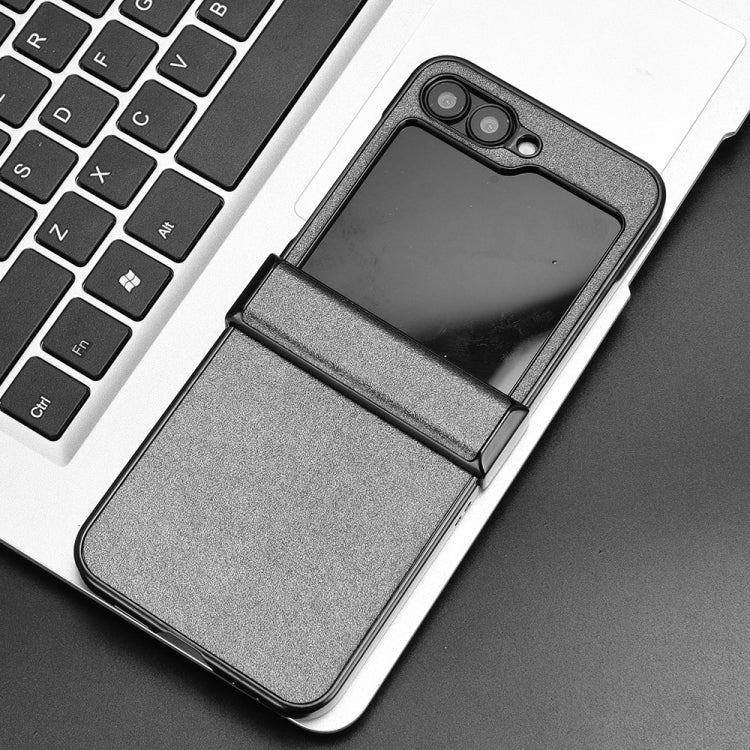 For Samsung Galaxy Z Flip6 / Flip7 FE Sandskin Texture Phone Case