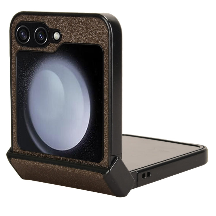 For Samsung Galaxy Z Flip6 / Flip7 FE Sandskin Texture Phone Case
