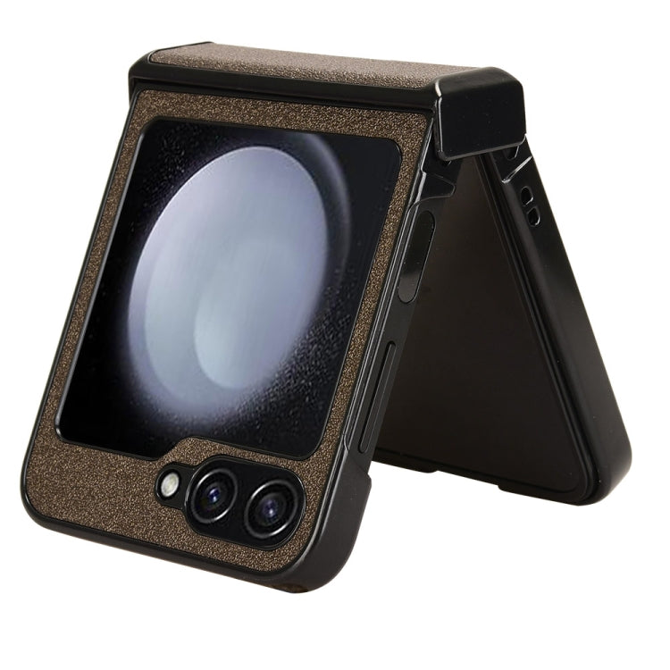 For Samsung Galaxy Z Flip6 / Flip7 FE Sandskin Texture Phone Case