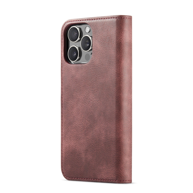 For iPhone 16 Pro Max DG.MING Crazy Horse Texture Detachable Magnetic Leather Phone Case