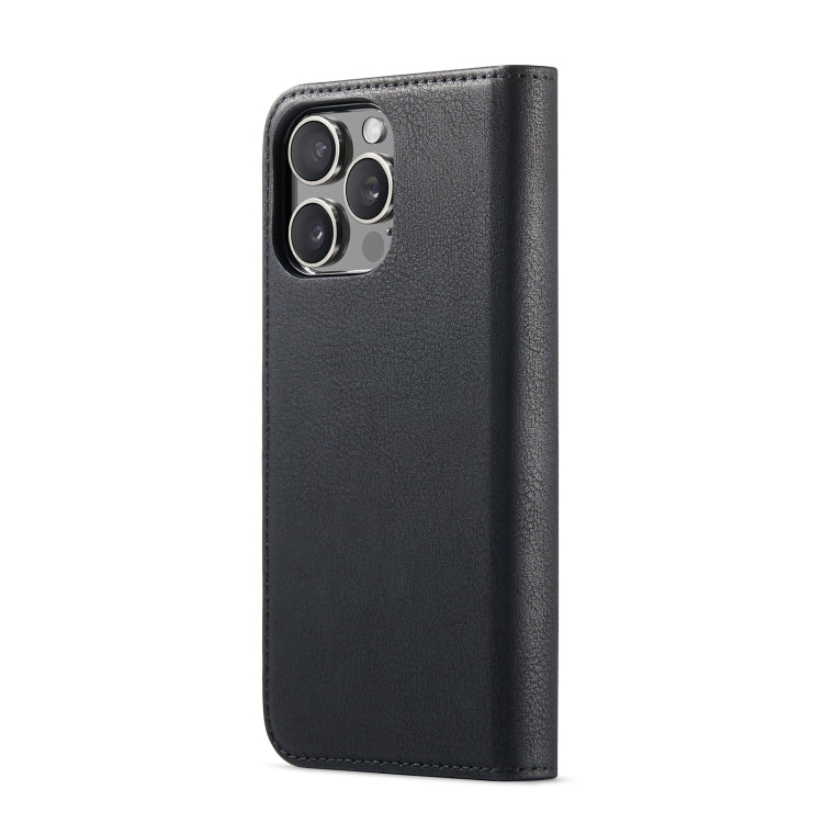 For iPhone 16 Pro Max DG.MING Crazy Horse Texture Detachable Magnetic Leather Phone Case