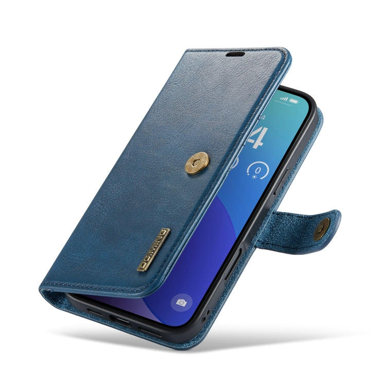 For iPhone 16 Pro Max DG.MING Crazy Horse Texture Detachable Magnetic Leather Phone Case
