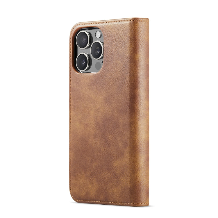 For iPhone 16 Pro DG.MING Crazy Horse Texture Detachable Magnetic Leather Phone Case