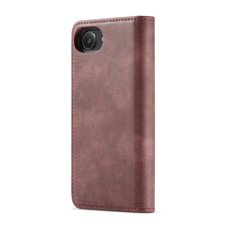 For iPhone 17e / 16e DG.MING Crazy Horse Texture Detachable Magnetic Leather Phone Case