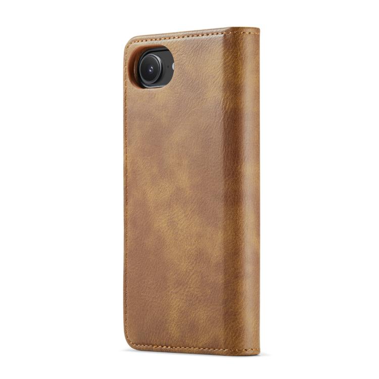 For iPhone 17e / 16e DG.MING Crazy Horse Texture Detachable Magnetic Leather Phone Case